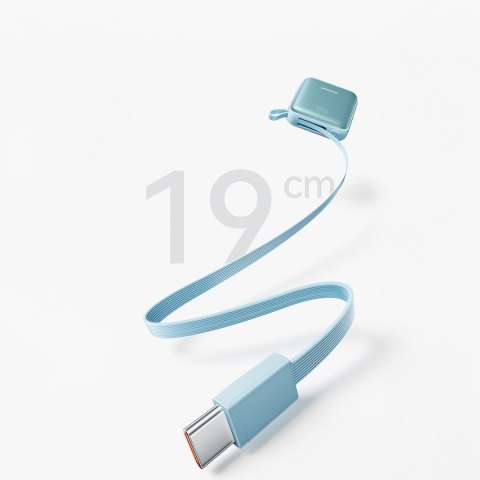 Powerbank 10000mAh 22.5W z wbudowanymi kablami - niebieski JOYROOM