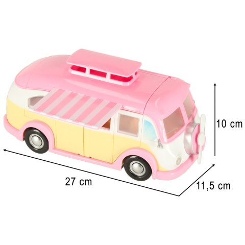 Samochód lodziarnia sklep z lodami kamper rozkładany stolik krzesła 30 elementów Kik Sp. z o. o. Sp. k.