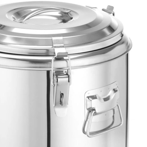 Termos pojemnik termiczny cateringowy do transportu żywności Kitchen Line STAL 23 l Hendi