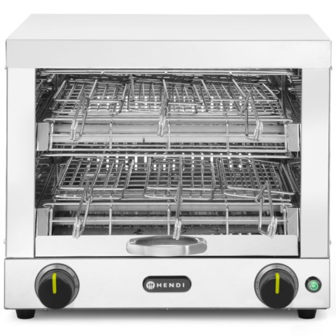 Toster kanapkowy kwarcowy z 6 klamrami 3000W Hendi