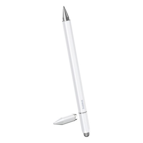 3w1 Rysik pasywny stylus Smooth Writing III - wersja magnetyczna - biały BASEUS
