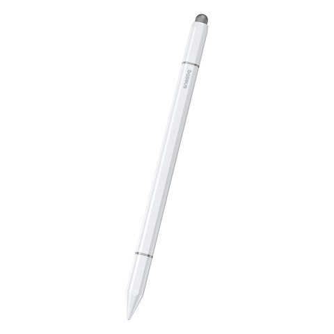 3w1 Rysik pasywny stylus Smooth Writing III - wersja magnetyczna - biały BASEUS