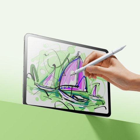 3w1 Rysik pasywny stylus Smooth Writing III - wersja magnetyczna - biały BASEUS