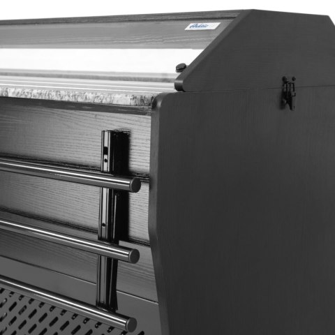 Bufet bar stół chłodniczy sałatkowy z oświetleniem daszkiem 4 pojemniki GN 1/1 2-10C 170 W ARKTIC