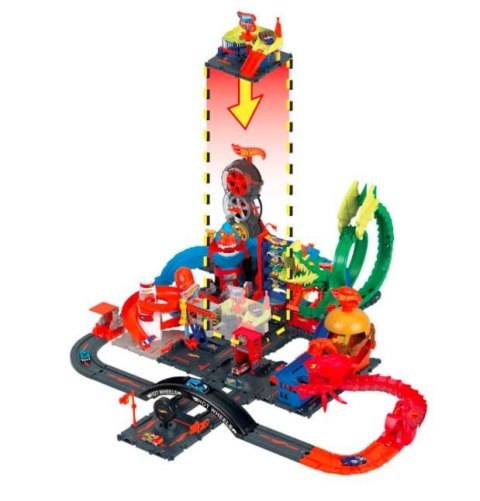 City Zestaw Rajdowa myjnia Hot Wheels