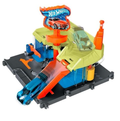 City Zestaw Rajdowa myjnia Hot Wheels
