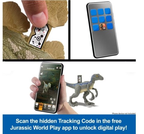 Figurka Jurassic World Dinozaur z dźwiękiem Mattel