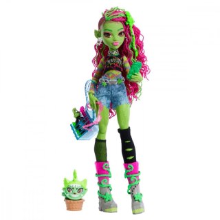 Lalka Monster High Venus McFlytrap + kotek Chewlian Mattel