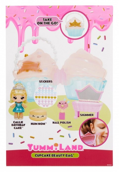 Lalka Yummiland Beauty Bag + Lip Gloss Cupcake MGA