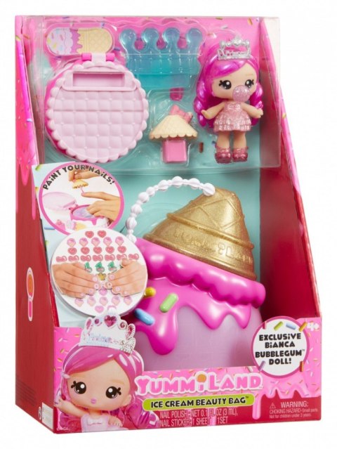 Lalka Yummiland Beauty Bag + Lip Gloss, Ice Cream MGA