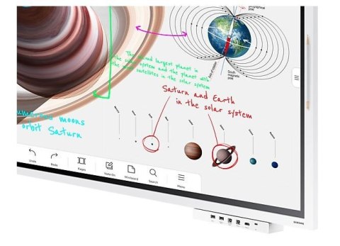Monitor profesjonalny WM55B FLIP PRO 55 cali Dotykowy 16h/7 350(cd/m2) 3840x2160 (UHD) Flip App USB-C Wi-Fi/BT 3 lata On-Site ( Samsung