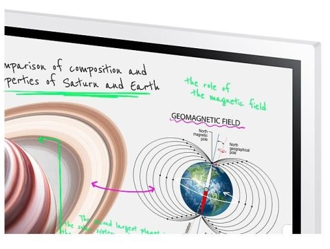 Monitor profesjonalny WM55B FLIP PRO 55 cali Dotykowy 16h/7 350(cd/m2) 3840x2160 (UHD) Flip App USB-C Wi-Fi/BT 3 lata On-Site ( Samsung