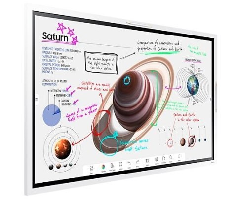 Monitor profesjonalny WM55B FLIP PRO 55 cali Dotykowy 16h/7 350(cd/m2) 3840x2160 (UHD) Flip App USB-C Wi-Fi/BT 3 lata On-Site ( Samsung