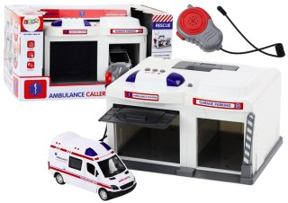 Baza Służb Ratunkowych Pogotowie Ambulans Światła Dźwięki LEAN Toys