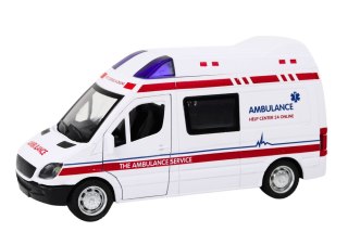 Baza Służb Ratunkowych Pogotowie Ambulans Światła Dźwięki LEAN Toys