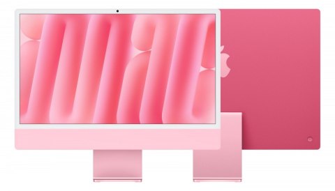 IMac 24 cale: M4 10/10, 16GB, 512GB SSD - Różowy Apple