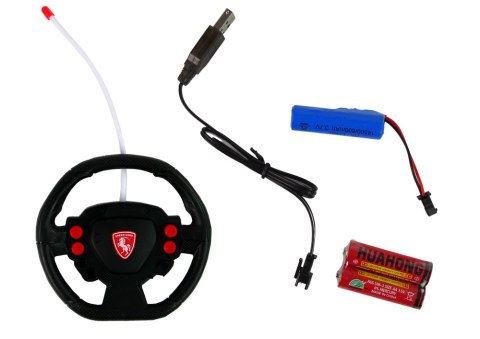 Samolot Pasażerski R/C Zdalnie Sterowany + Pilot Akumulator Kabel USB LEAN Toys