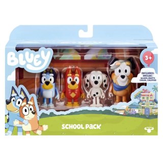Figurki Bluey 4-pak Szkolna paczka Tm Toys