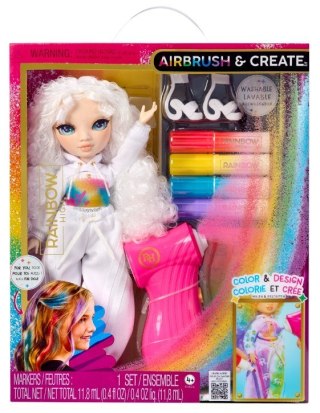 Lalka Rainbow High Air Brush, Green Eyes MGA