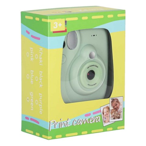 Aparat fotograficzny cyfrowy natychmiastowy 16x wkłady mazaki zielony Kik Sp. z o. o. Sp. k.