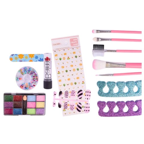 Zestaw Piękności Kosmetyczny Torebka Regulowana Akcesoria LEAN Toys