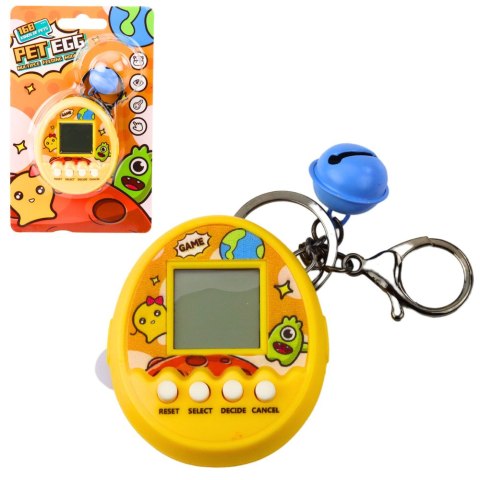 Tamagotchi Pet Egg Gra Elektroniczna 168 Zwierzątek Brelok Z Dzwoneczkiem LEAN TOYS