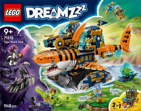 Klocki DREAMZzz 71515 Rekinoczołg tygrysi LEGO