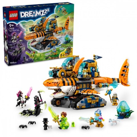 Klocki DREAMZzz 71515 Rekinoczołg tygrysi LEGO