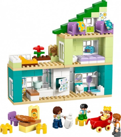 Klocki DUPLO 10470 Nowoczesny dom rodzinny 3 w 1 z figurkami LEGO