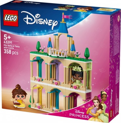 Klocki Disney 43291 Mała Bella i Tiana z zamkiem LEGO