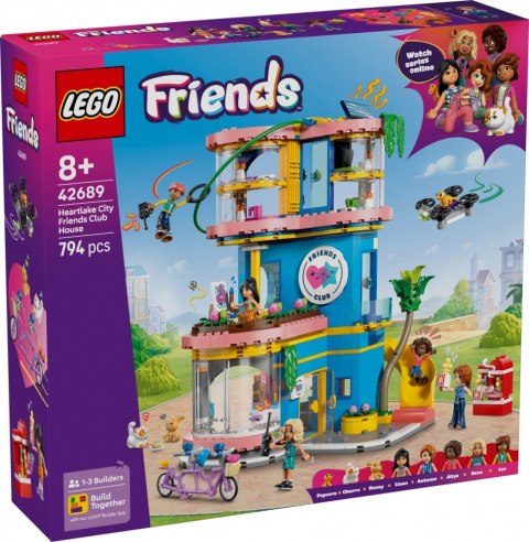 Klocki Friends 42689 Domek klubu przyjaciół z Heartlake LEGO