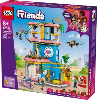 Klocki Friends 42689 Domek klubu przyjaciół z Heartlake LEGO