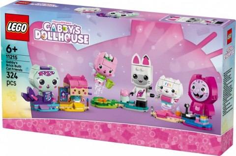 Klocki Koci Domek Gabi 11215 Koci przyjaciele Gabi z klocków LEGO