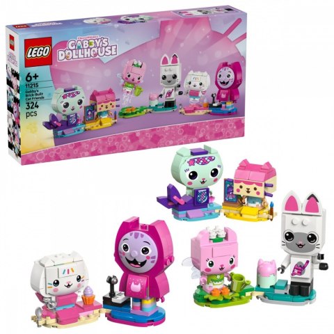 Klocki Koci Domek Gabi 11215 Koci przyjaciele Gabi z klocków LEGO