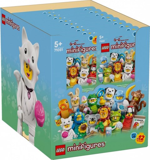 Klocki Minifigures 71051 Minifigurki Seria 28 - Zwierzęta (BOX) LEGO