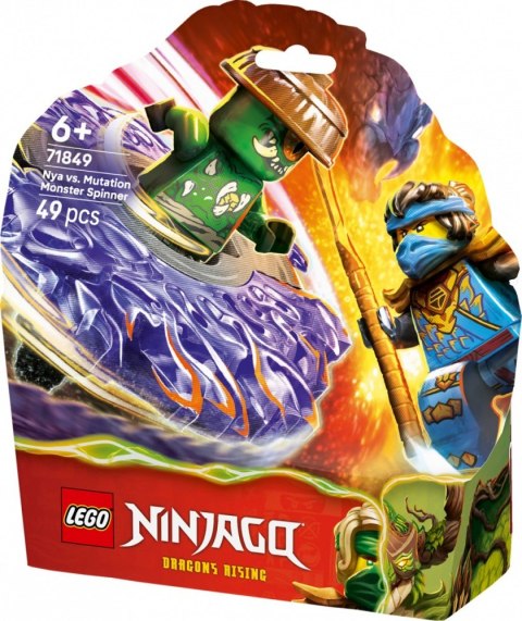 Klocki Ninjago 71849 Nya kontra zmutowany potwór na spinnerze LEGO