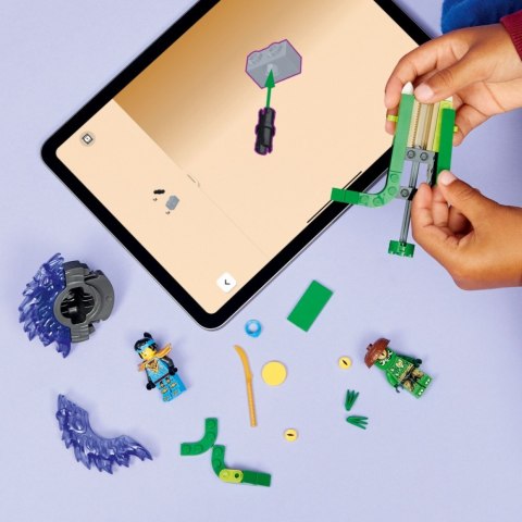 Klocki Ninjago 71849 Nya kontra zmutowany potwór na spinnerze LEGO