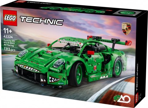 Klocki Technic 42224 Samochód Porsche 911 GT3 R REXY AO Racing LEGO
