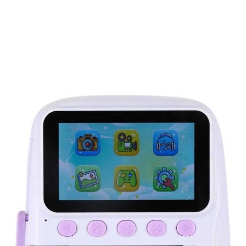 Aparat fotograficzny cyfrowy natychmiastowy 16x wkłady mazaki fioletowy Kik Sp. z o. o. Sp. k.