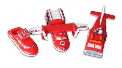 MalBlo Magnetyczne pojazdy strażackie MALIK