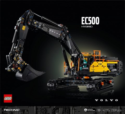 Klocki Technic 42215 Koparka Volvo EC500 Hybrid LEGO