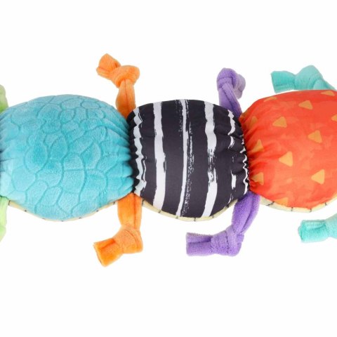 Zabawka interaktywna sensoryczna dla niemowląt gąsienica pluszowa muzyczna Kik Sp. z o. o. Sp. k.