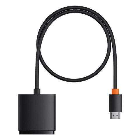 2w1 Adapter rozdzielacz HDMI 4K 60Hz dwukierunkowy AirJoy 1m czarny BASEUS