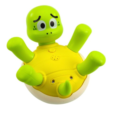 Interaktywna Zabawka Do Kąpieli Żółw Z Fontanną Kolorowe Kółka LEAN Toys