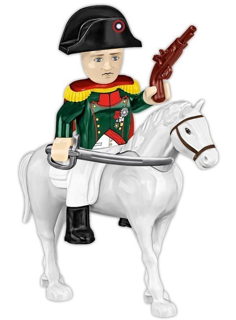 Klocki Bitwa Napoleona pod Moskwą 145 elementów Cobi Klocki