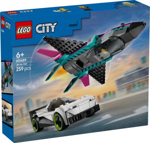 Klocki City 60489 Odrzutowiec kontra samochód LEGO