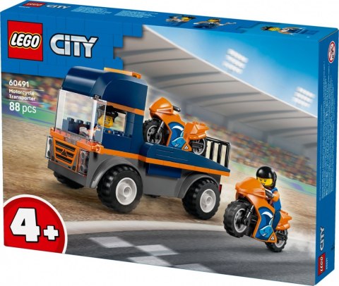Klocki City 60491 Laweta dla motocykli LEGO