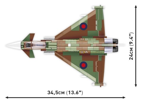 Klocki Eurofighter Typhoon FGR4 Cobi Klocki