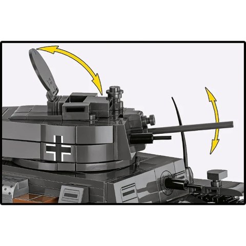 Klocki Panzer 38 LT VZ.38 690 elementów Cobi Klocki