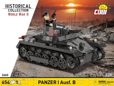 Klocki Panzer I Ausf.B 654 elementy Cobi Klocki